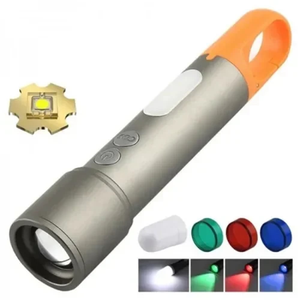 TORCIA LED COB RICARICABILE 1000LM PER CAMPEGGIO CICLISMO PESCA Q-D500