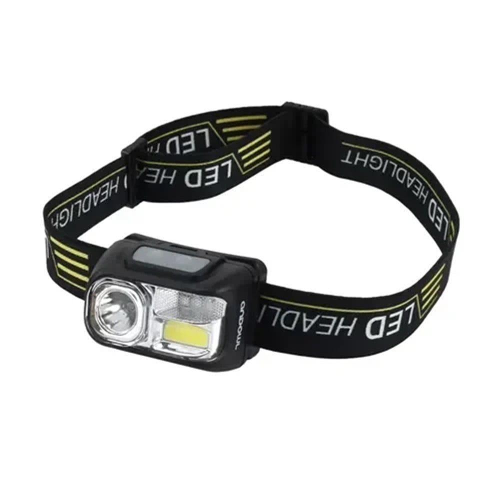 LAMPADA FRONTALE LED RICARICABILE IMPERMEABILE ALTA LUMINOSITÀ Q-TD208