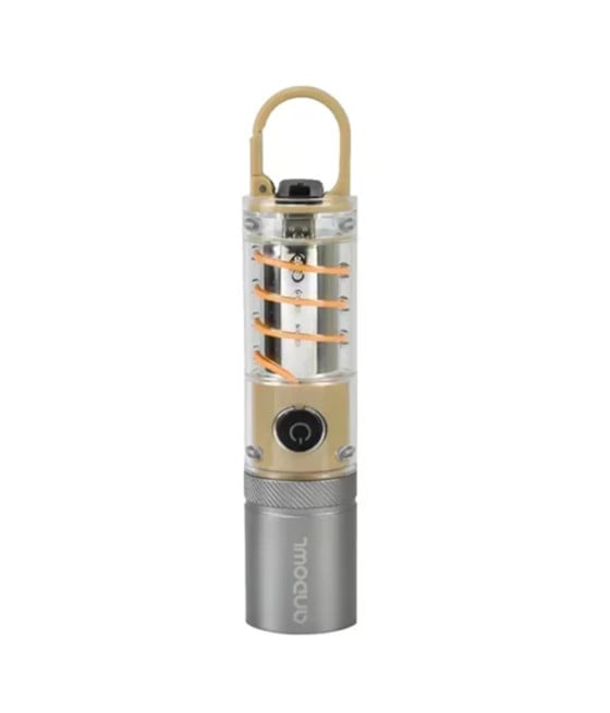 TORCIA ELETTRICA RICARICABILE LED CON CLIP 808PRO TELESCOPICA 4 MODALITÀ LUCE