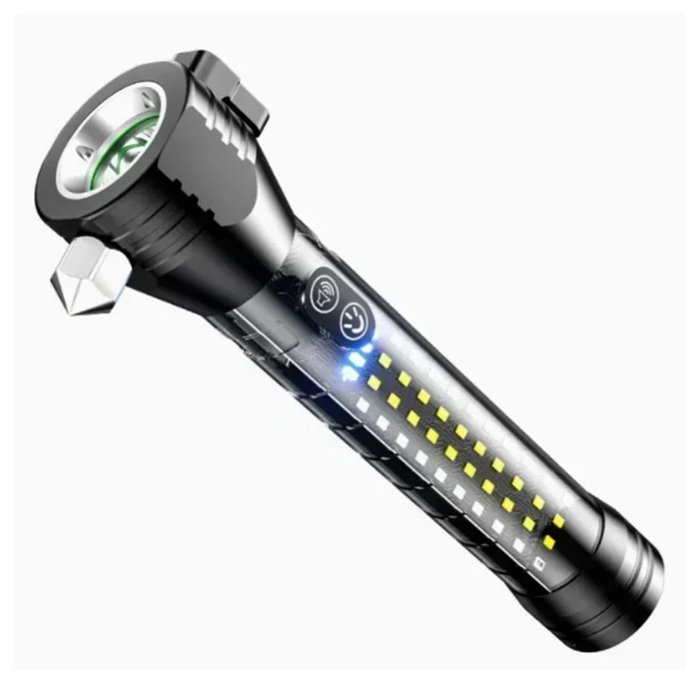 TORCIA ELETTRICA RICARICABILE MULTIUSO A LED Q-D650 EMERGENZA MARTELLO