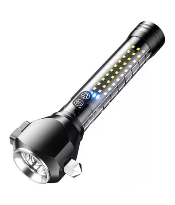 TORCIA ELETTRICA RICARICABILE MULTIUSO A LED Q-D650 EMERGENZA MARTELLO