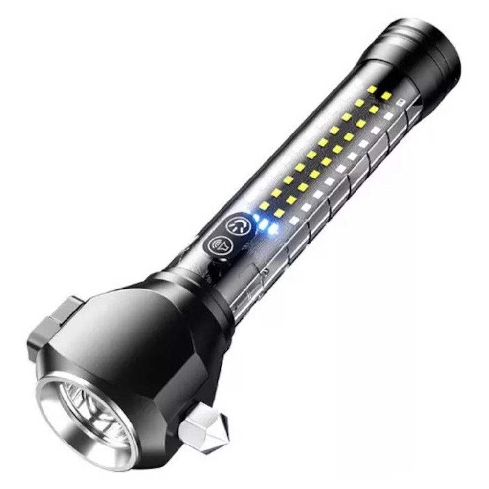 TORCIA ELETTRICA RICARICABILE MULTIUSO A LED Q-D650 EMERGENZA MARTELLO