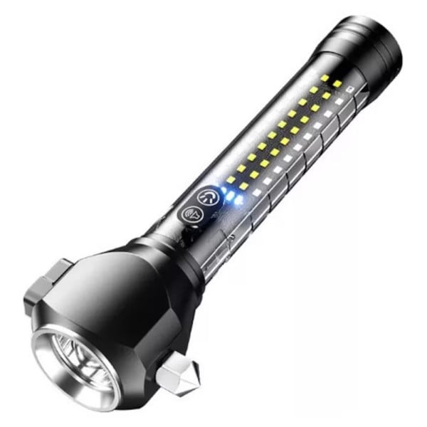 TORCIA ELETTRICA RICARICABILE MULTIUSO A LED Q-D650 EMERGENZA MARTELLO