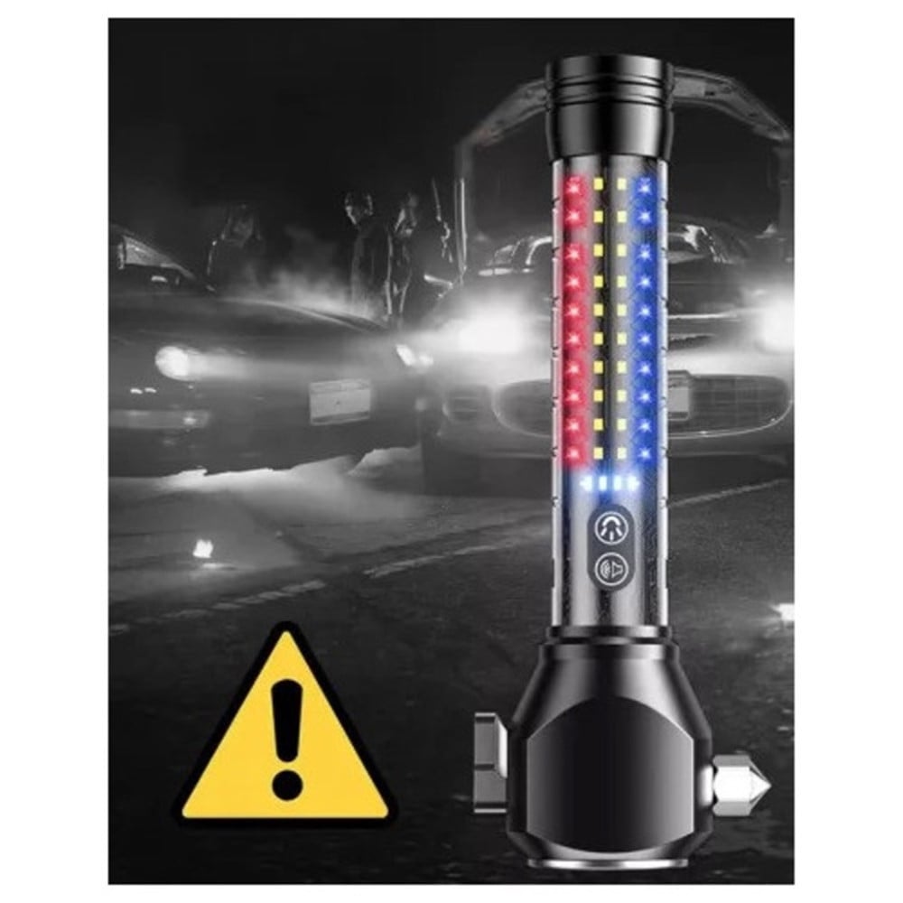 TORCIA ELETTRICA RICARICABILE MULTIUSO A LED Q-D650 EMERGENZA MARTELLO