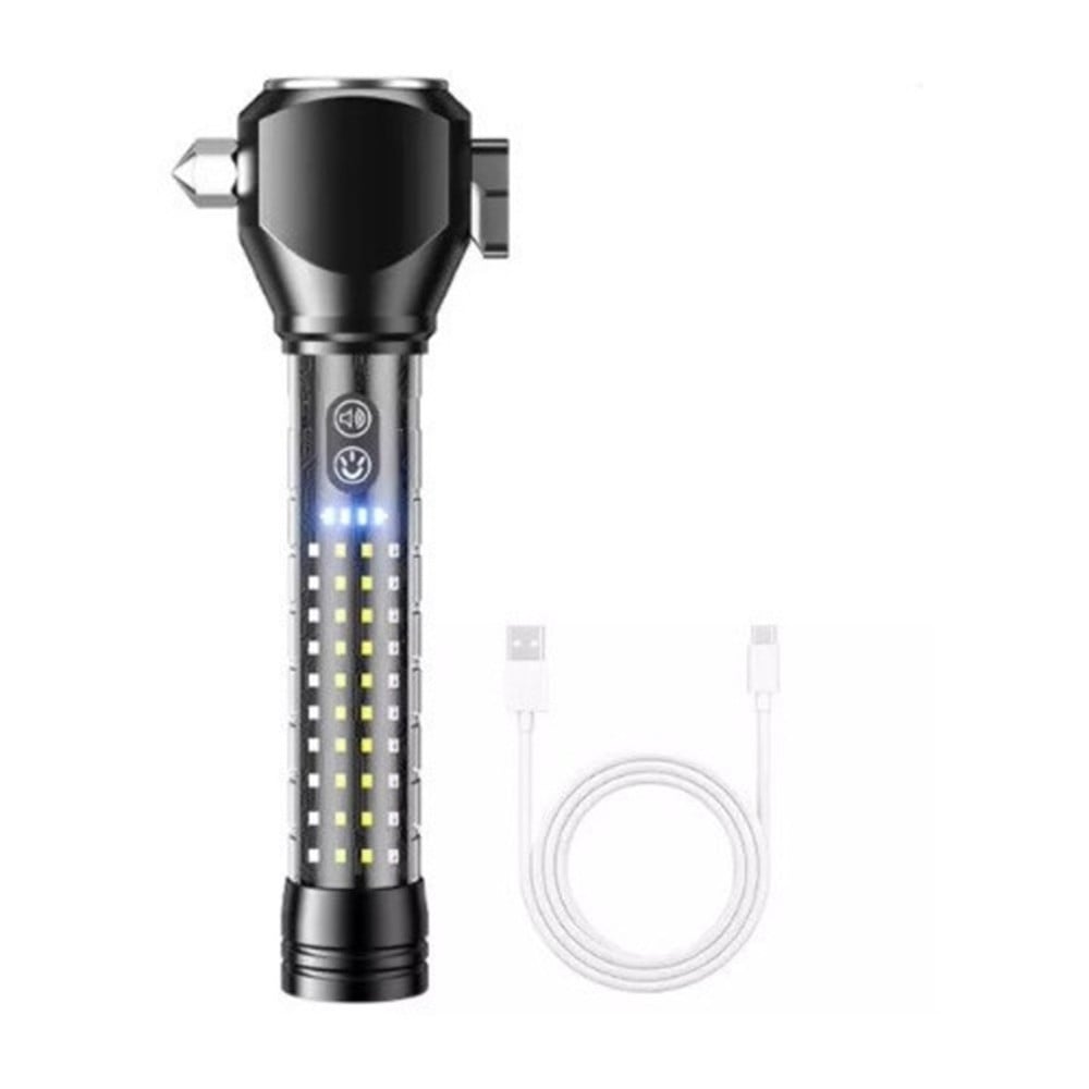 TORCIA ELETTRICA RICARICABILE MULTIUSO A LED Q-D650 EMERGENZA MARTELLO