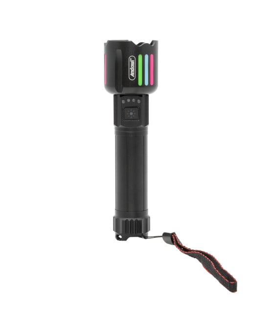 TORCIA ELETTRICA IN ALLUMINIO RICARICABILE LED IMPERMEABILE Q-D977B