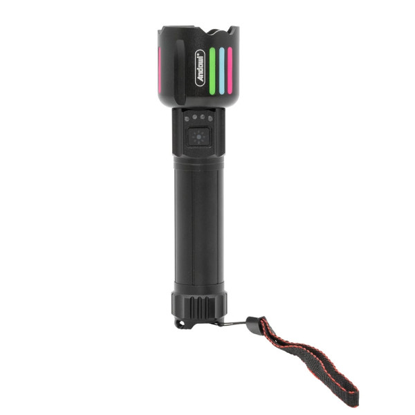 TORCIA ELETTRICA IN ALLUMINIO RICARICABILE LED IMPERMEABILE Q-D977B