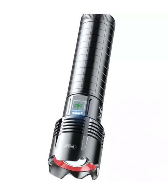 TORCIA PORTATILE LED RICARICABILE ALTA LUMINOSITÀ IMPERMEABILE Q-D107