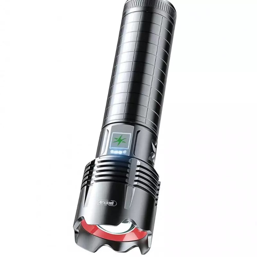 TORCIA PORTATILE LED RICARICABILE ALTA LUMINOSITÀ IMPERMEABILE Q-D107
