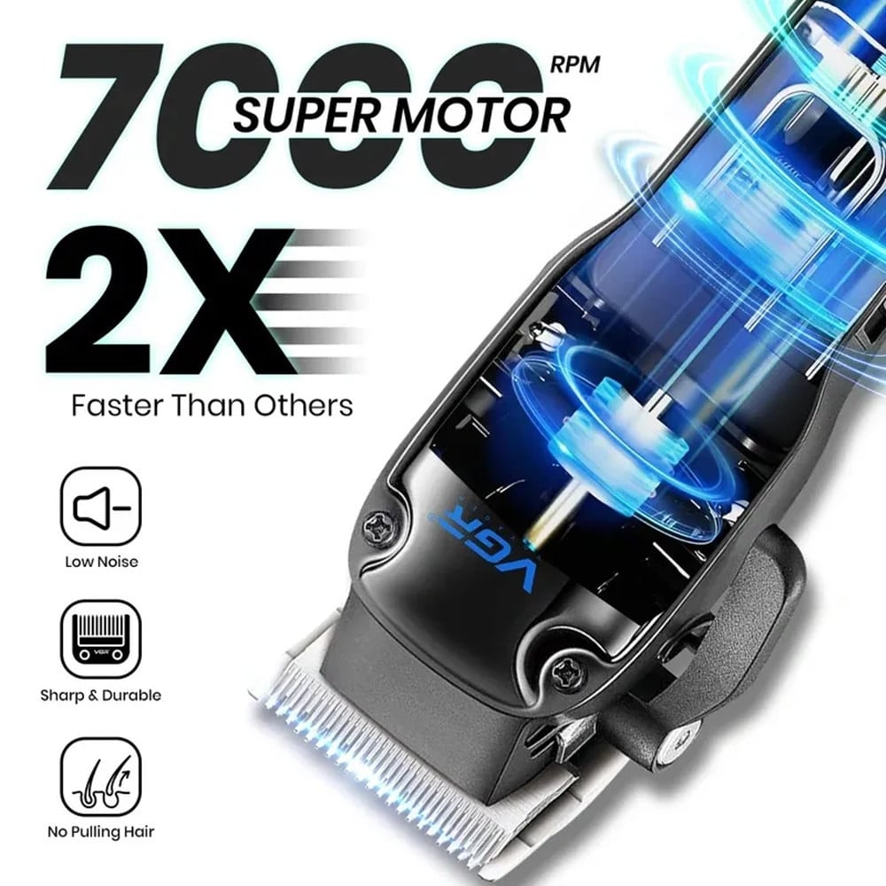 Tagliacapelli Professionale VGR V-013 Clipper Barber Trimmer Fade