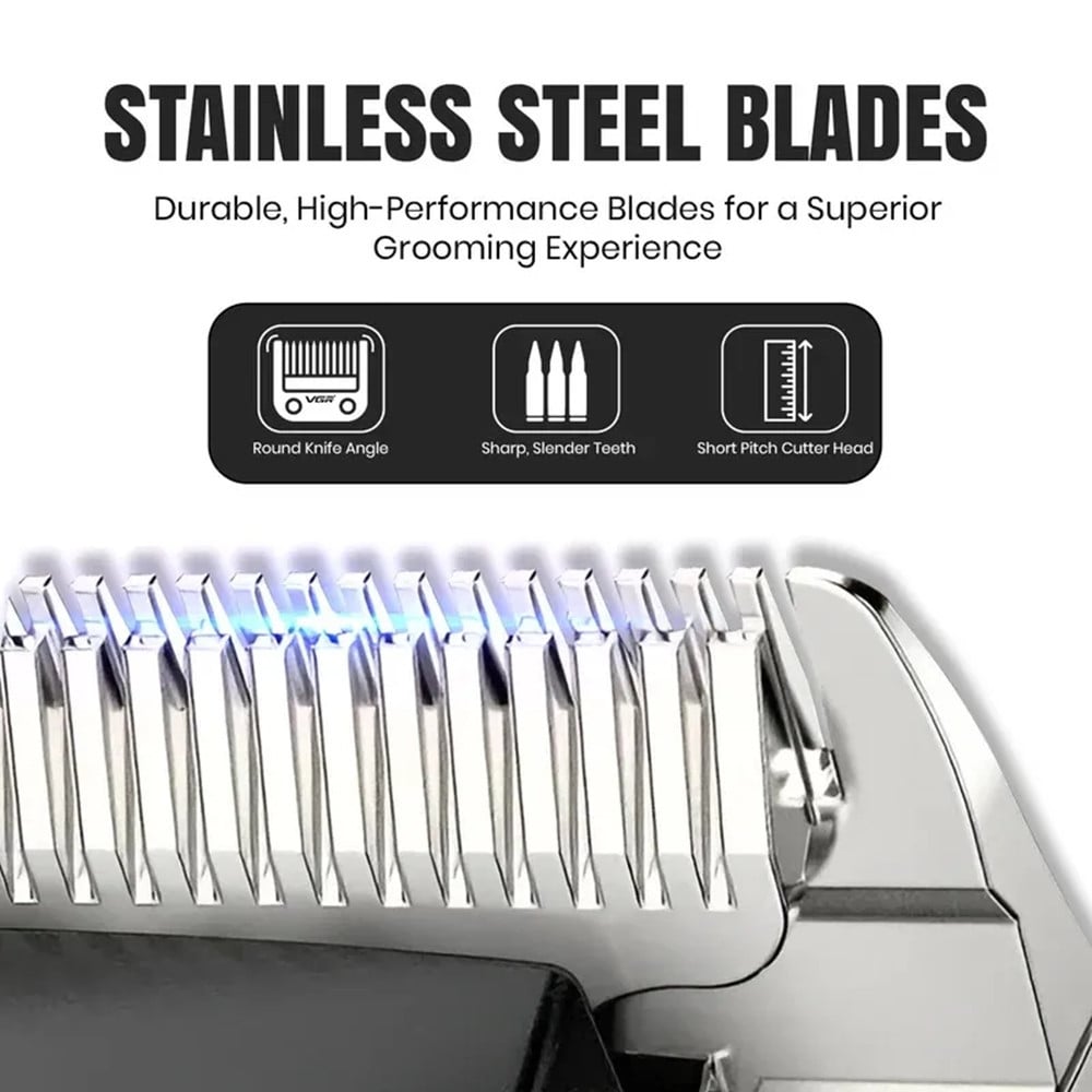 Tagliacapelli Professionale VGR V-013 Clipper Barber Trimmer Fade
