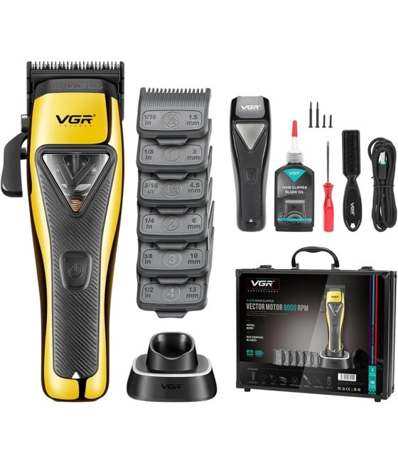 Tagliacapelli Professionale VGR V-015 Clipper Vector 9000RPM Barber