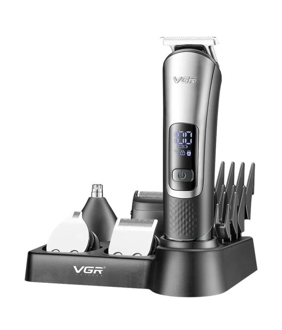 Tagliacapelli professionale VGR V-111 | Rasoio e Trimmer Barber 5-in-1