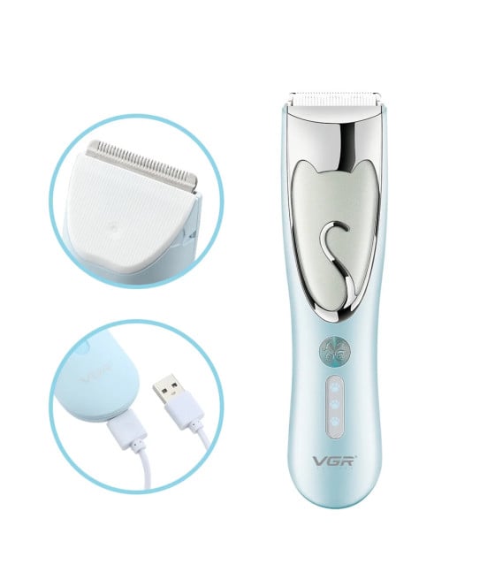 Tosatrice Professionale VGR V-203 – Taglio Preciso Pet Clipper USB