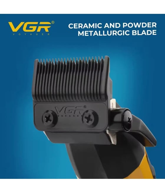 Tagliacapelli Professionale VGR V-285 – Rasoio Barber Clipper Regolabarba