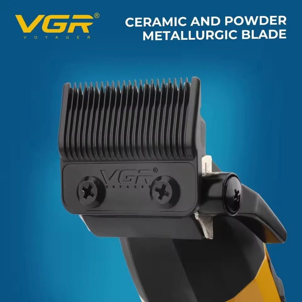 Tagliacapelli Professionale VGR V-285 – Rasoio Barber Clipper Regolabarba