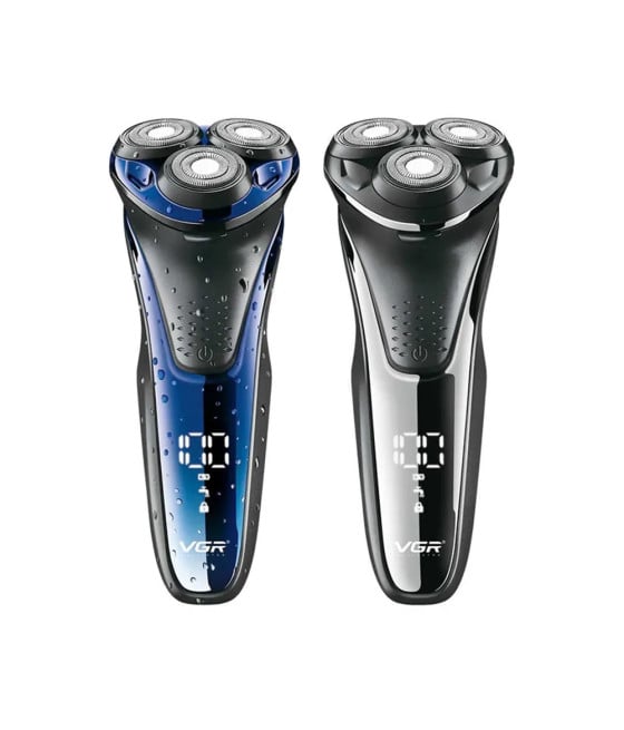 Tagliacapelli Professionale VGR V-306 – Rasoio Barber 3 Teste Rotary Shaver