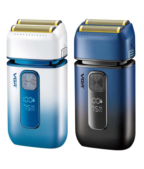 VGR Rasoio Professionale V-362 – Trimmer Barber Precisione e Fade Foil Shaver