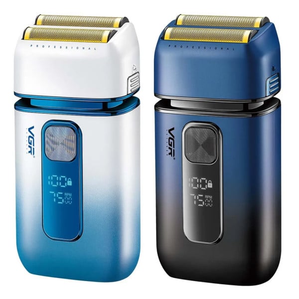 VGR Rasoio Professionale V-362 – Trimmer Barber Precisione e Fade Foil Shaver