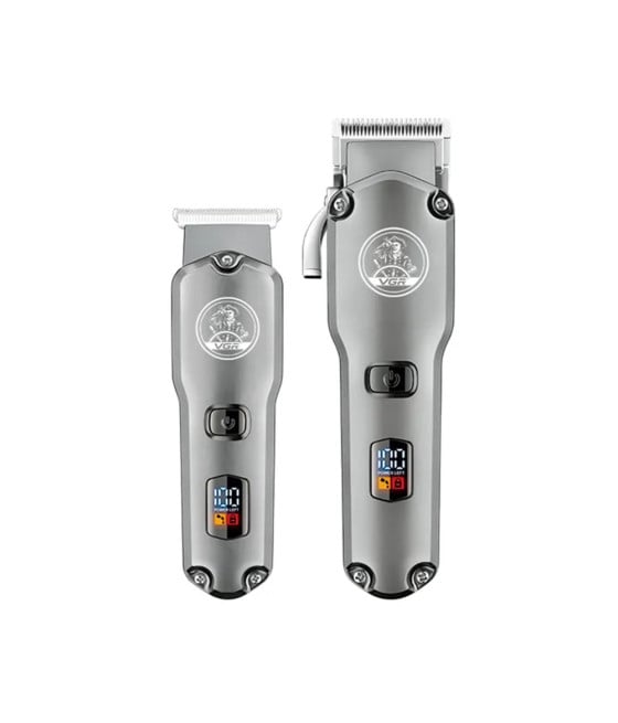 VGR V-675 Tagliacapelli Professionale + Trimmer Barber 2in1
