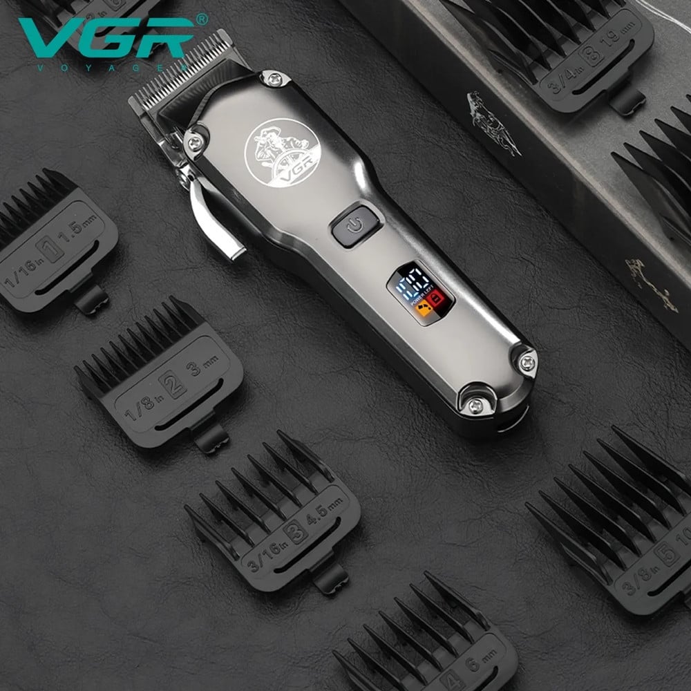 VGR V-675 Tagliacapelli Professionale + Trimmer Barber 2in1
