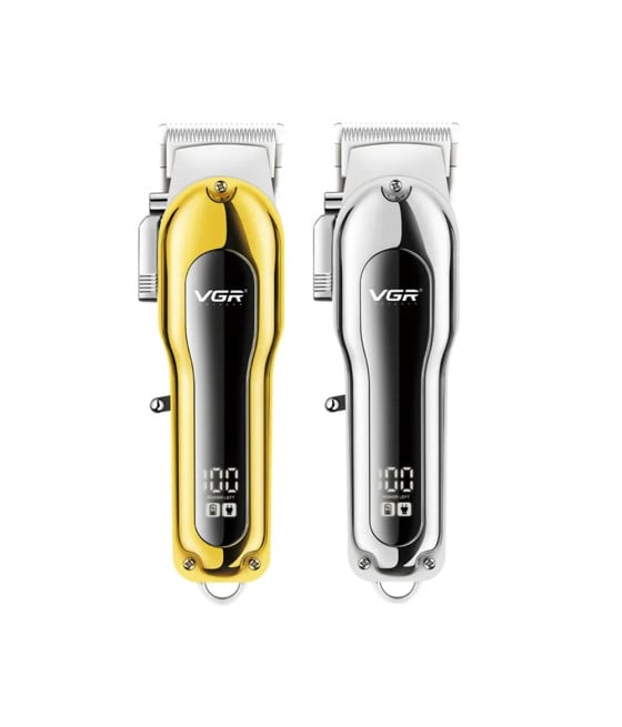 Tagliacapelli Professionale VGR V-680 – Clipper Barber e Regolabarba LED
