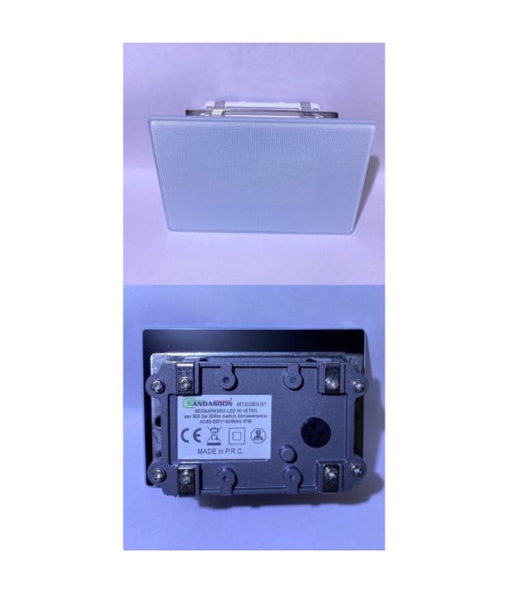 Plafoniera LED incasso 5W IP66 3000K 4000K 6500K luce regolabile