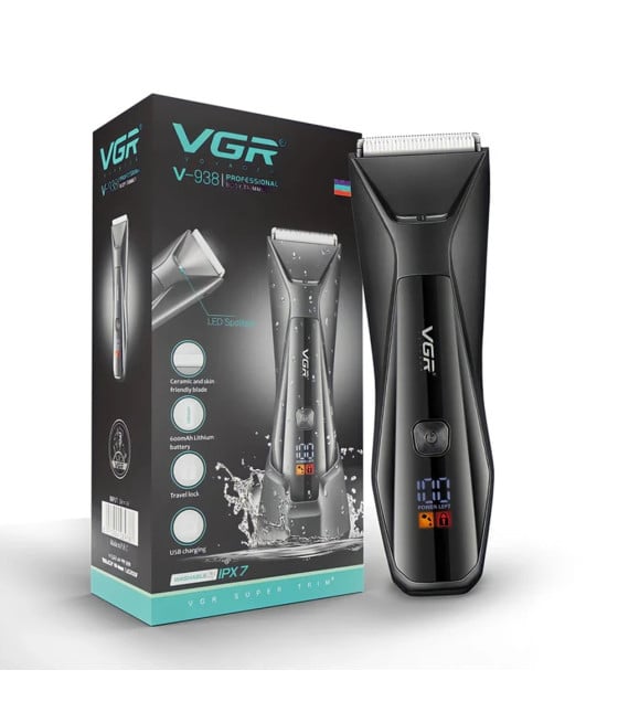 Tagliacapelli professionale VGR V-938 | Rasoio Trimmer Barber Corpo
