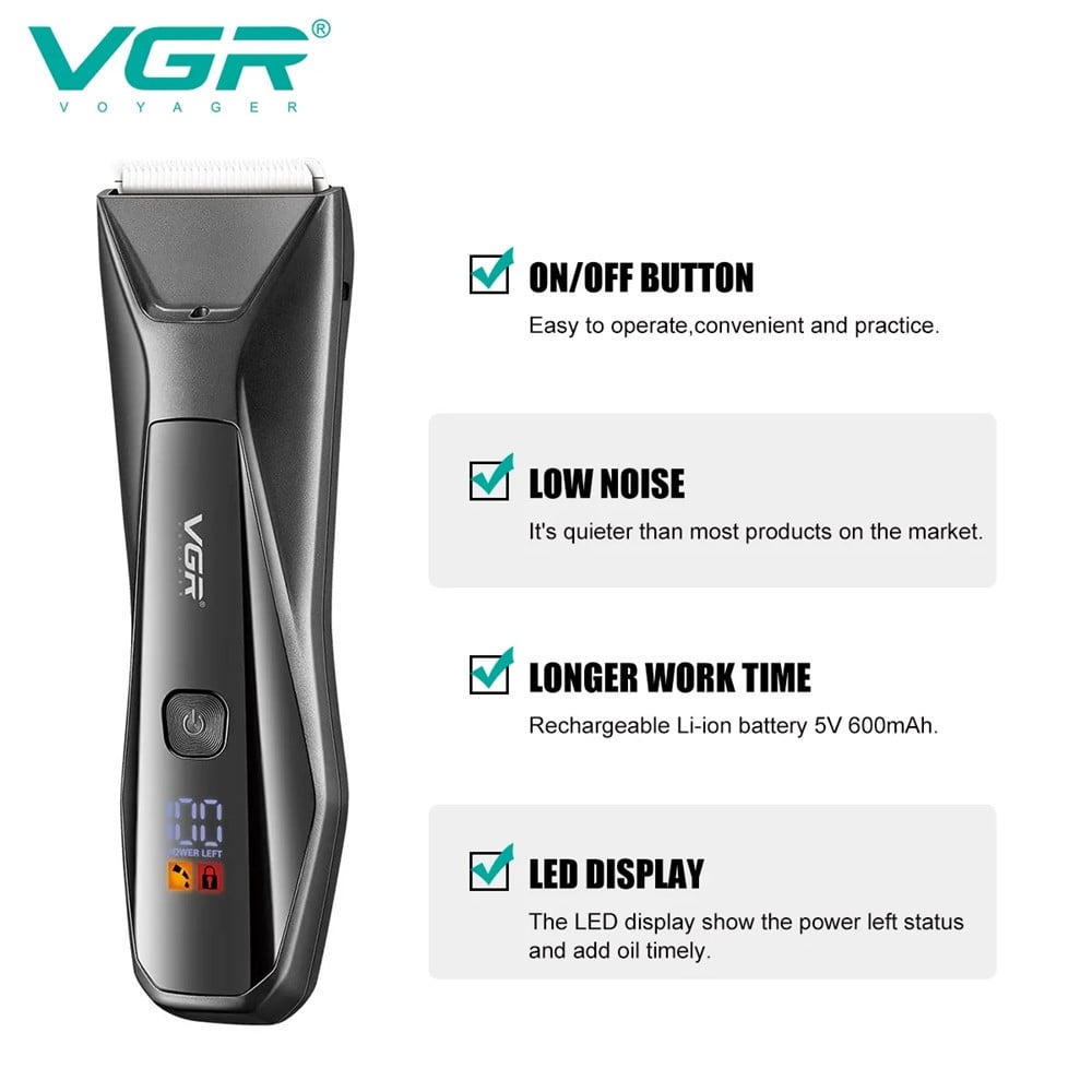 Tagliacapelli professionale VGR V-938 | Rasoio Trimmer Barber Corpo