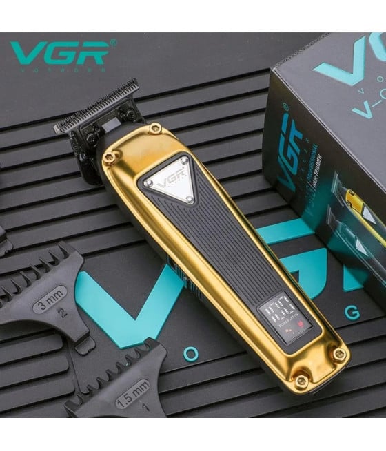 VGR V-913 Trimmer Professionale | Tagliacapelli e Regolabarba Barber