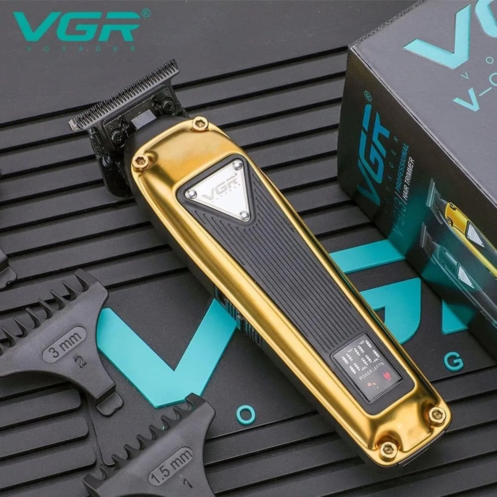 VGR V-913 Trimmer Professionale | Tagliacapelli e Regolabarba Barber