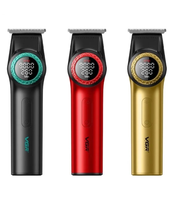VGR V-977 Trimmer Professionale Lama a T | Rasoio Barber Precisione Fade