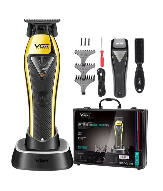 VGR V-994 Trimmer Barber Professionale T-Blade 10000RPM Rasoio