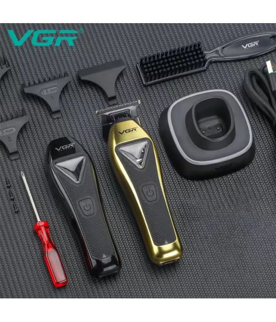 VGR V-994 Trimmer Barber Professionale T-Blade 10000RPM Rasoio