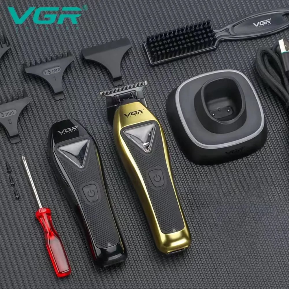 VGR V-994 Trimmer Barber Professionale T-Blade 10000RPM Rasoio