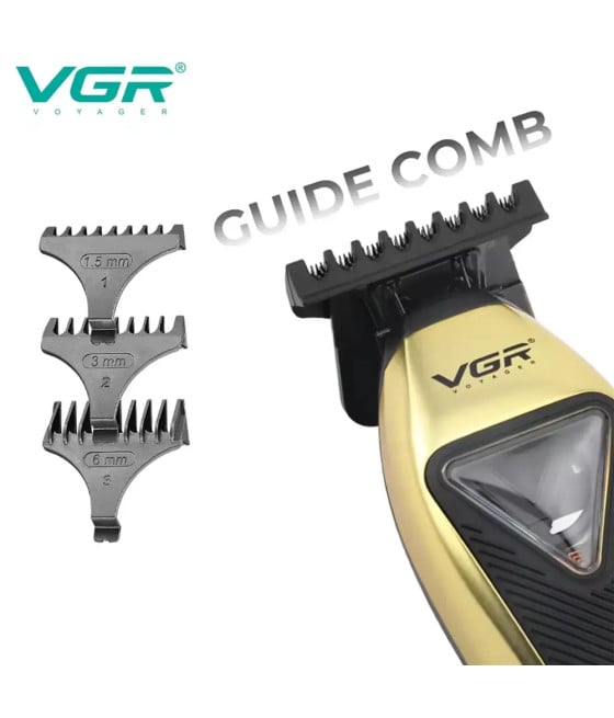 VGR V-994 Trimmer Barber Professionale T-Blade 10000RPM Rasoio