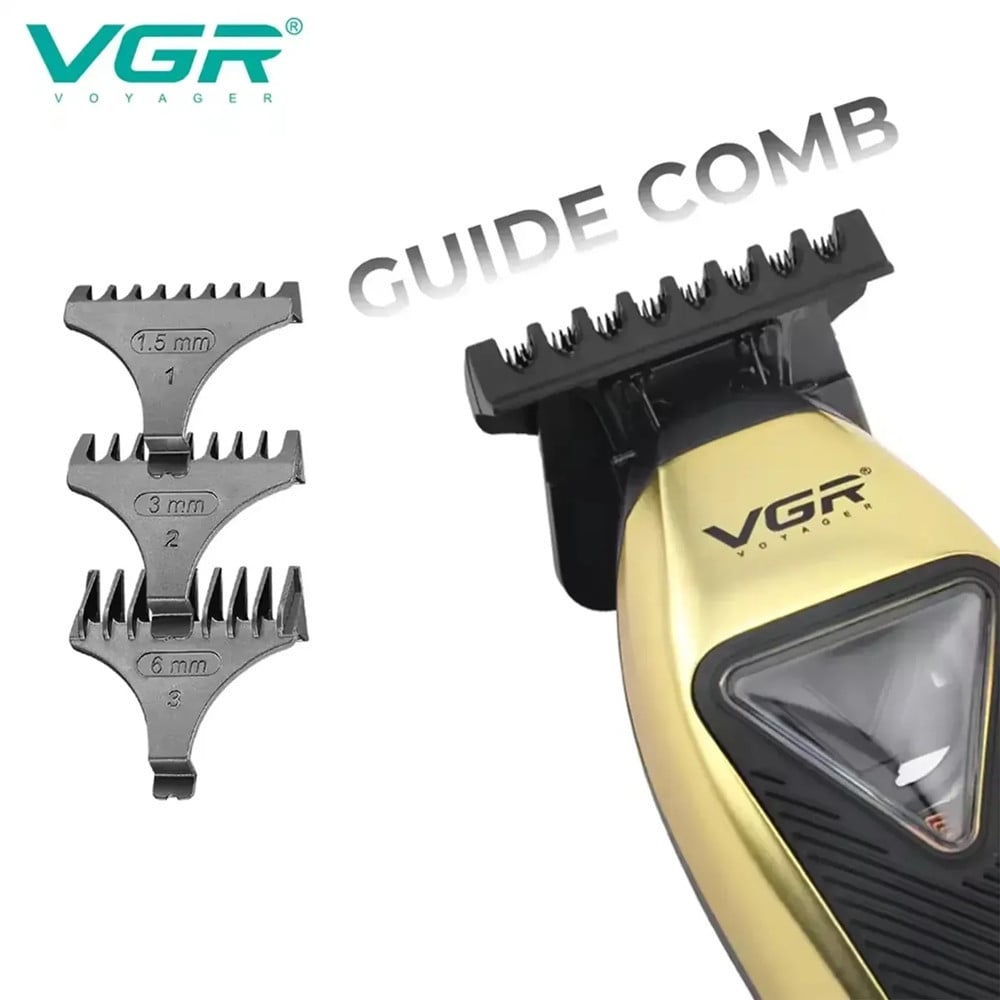 VGR V-994 Trimmer Barber Professionale T-Blade 10000RPM Rasoio