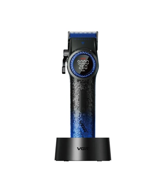 Tagliacapelli Professionale VGR V-001 Blue Edition Clipper Barber Rasoio Fade