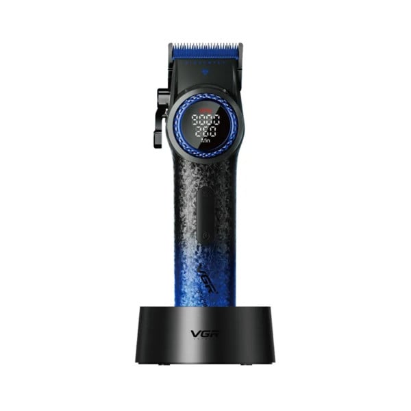 Tagliacapelli Professionale VGR V-001 Blue Edition Clipper Barber Rasoio Fade