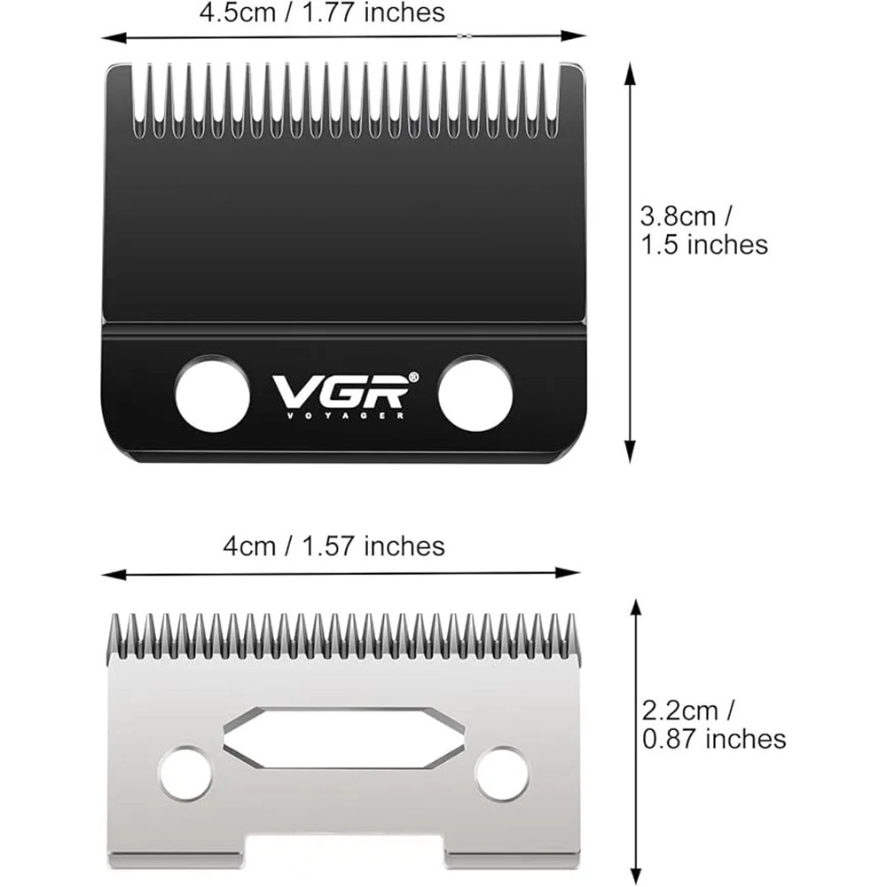 Tagliacapelli professionale VGR V-001 Lama di ricambio Clipper barber precisione