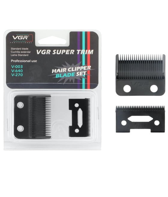 VGR Lame di Ricambio Professionali V-003 V-640 V-270 – Hair Clipper Barber