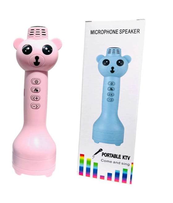 MICROFONO ALTOPARLANTE BLUETOOTH FORMA ORSETTO PER BAMBINI WIRELESS