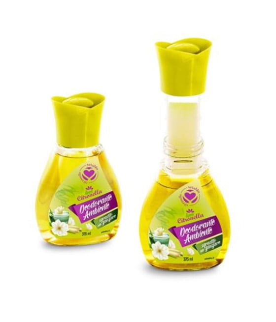 24PZ DEODORANTE AMBIENTE LIQUIDO CITRONELLA 375ML ANTI ZANZARE 023366