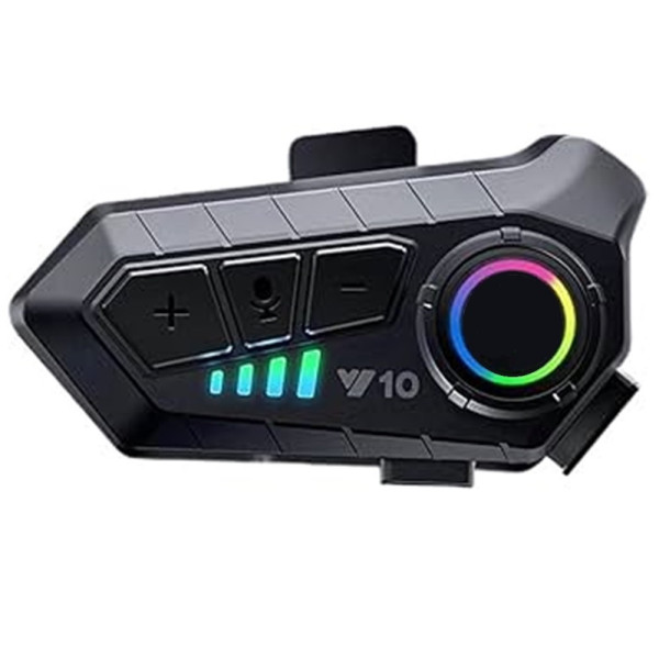 AURICOLARE CUFFIE CASCO MOTO 5.3 INTERFONO IPX6 IMPERMEABILE LE-524