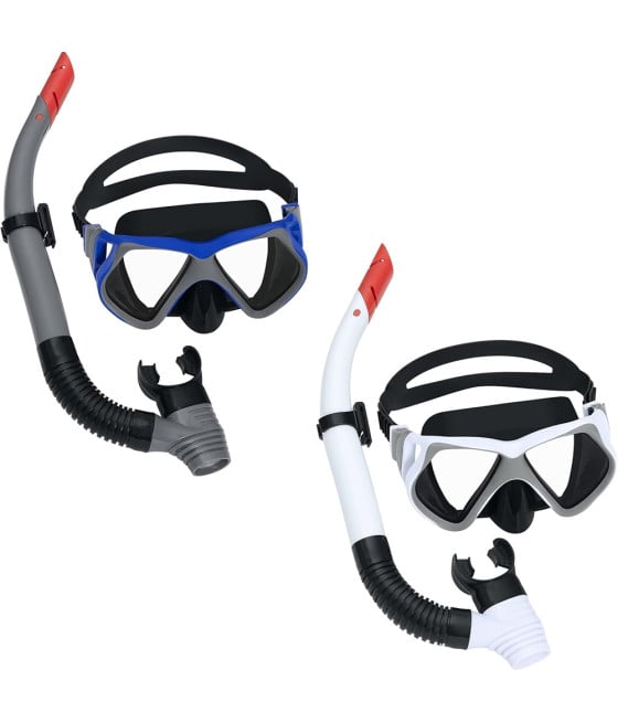 SET MASCHERA BOCCAGLIO DA SNORKELING 24069 PER RAGAZZI ADULTI 14+ ANNI