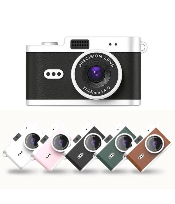 MINI FOTOCAMERA RETRÒ HD DIGITALE RICARICABILE COMPATTA PORTACHIAVI