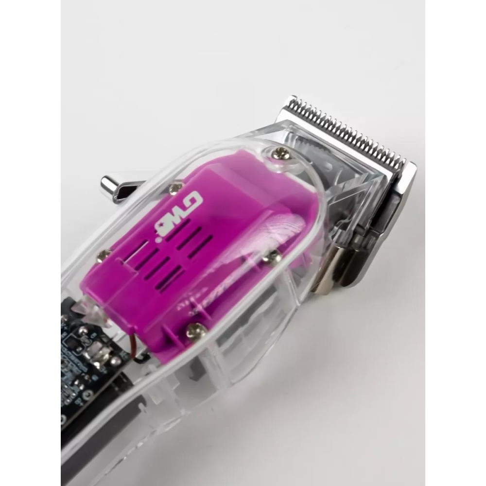 TAGLIACAPELLI RICARICABILE USB DISPLAY LED DESIGN TRASPARENTE GW-9972
