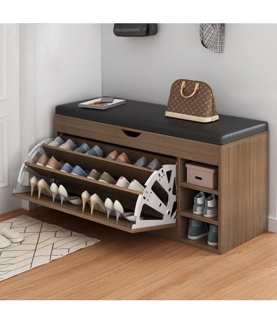 PANCA ORGANIZER PER SCARPE CON SEDUTA CASSETTI INGRESSO MULTIFUNZIONE