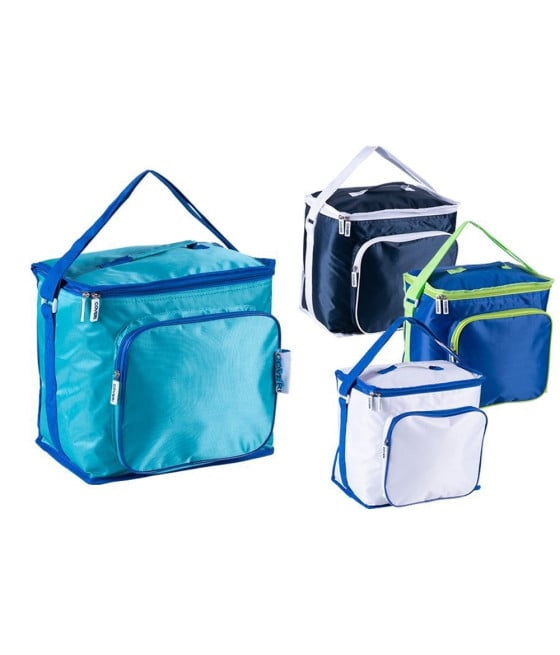 BORSA FRIGO WATERPROOF 18LT TASCA FRONTALE TRACOLLA REGOLABILE 3239211