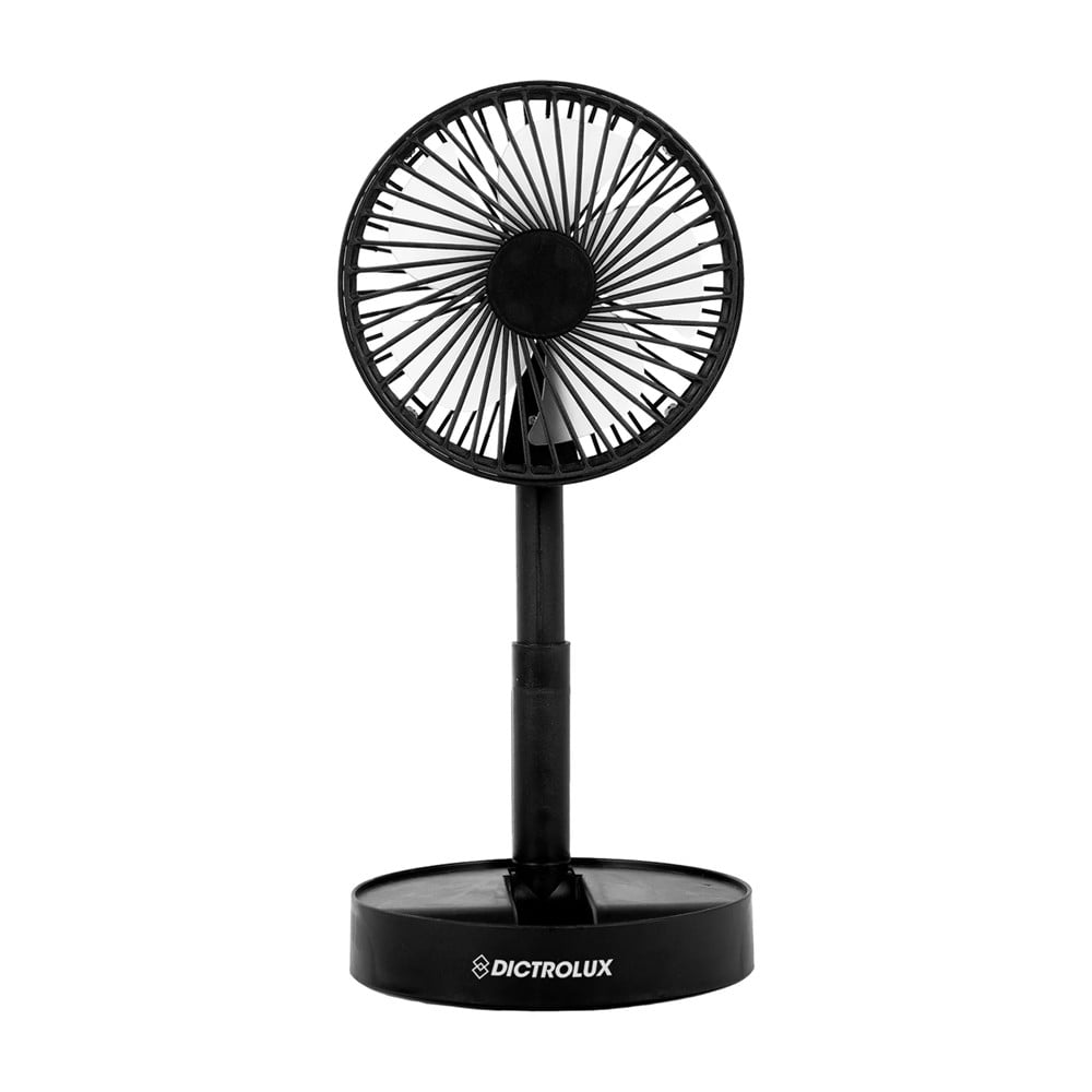 VENTILATORE DA SCRIVANIA PIEGHEVOLE RICARICABILE USB 5 W 3 VELOCITÀ